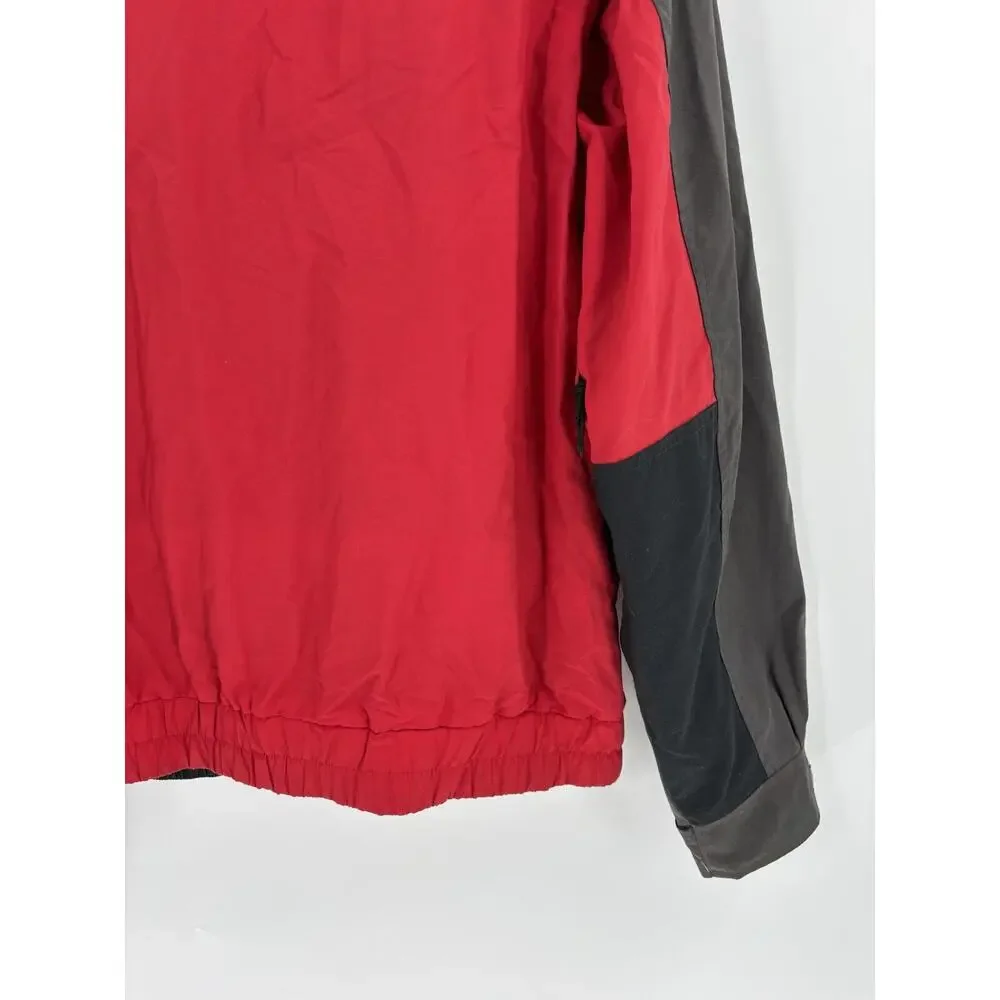 The North Face Vintage Jacket Mens Large Red Black 90s Ultrex Burlington Extreme